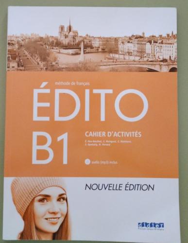 Édito B1. Cahier d'activités + CD